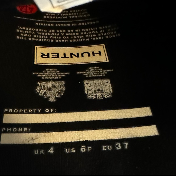 HUNTER Rain boots/wellies - Picture 7 of 7